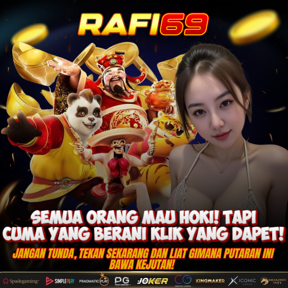 RAFI69: Login Bandar Online Terpercaya & Pusat Hadiah Terbesar di Indonesia
